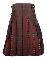 CARGO HYBRID TARTAN KILT - scottish kilt jacket